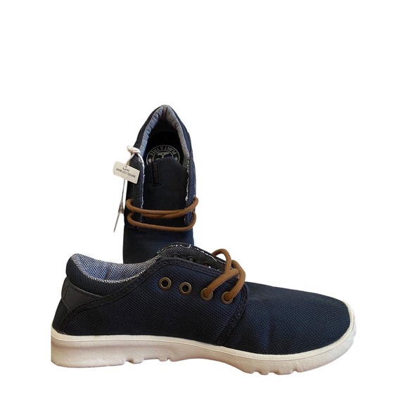 Etnies Other - Etnies Men's Scout Low Top Sneaker Shoes Navy Gold Footwear Streetwear Size 5